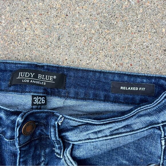 Judy Blue Shelley High Rise Relaxed Slim Straight jeans Size 3/26 - Picture 4 of 5